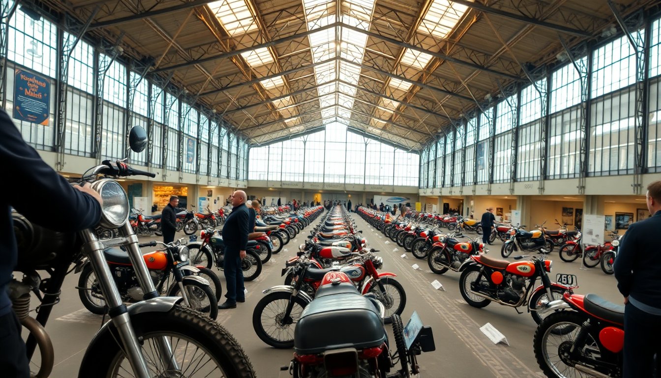 salon du 2 roues a lione 50 moto storiche della motocross golden era in esposizione 1772074294