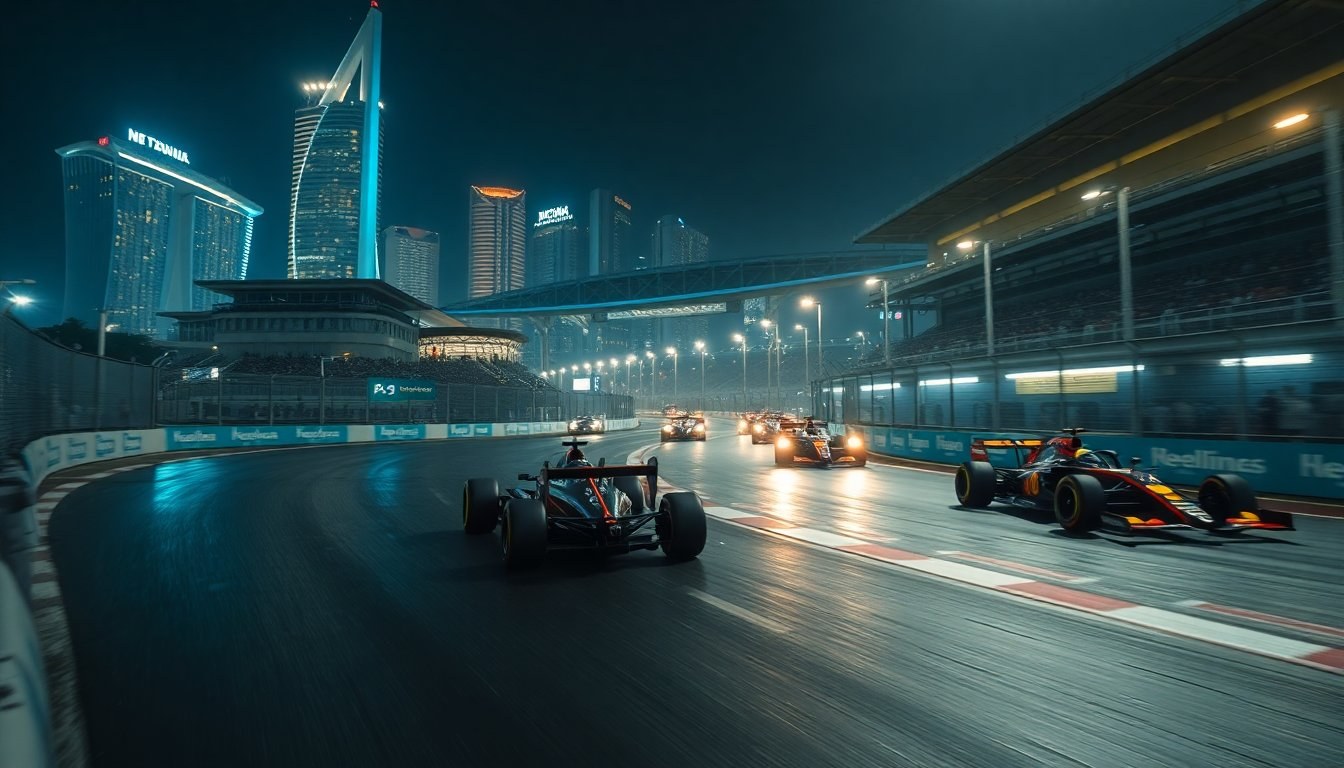 Gran Premio di Singapore: emozioni, spettacolo e sfide sul circuito cittadino