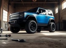 Bronco Big Bend con armatura Abyss Blue: modding estremo che non convince il mercato