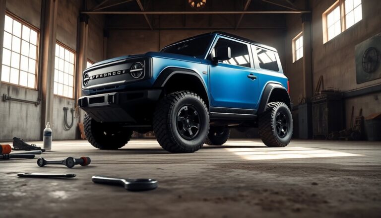 Bronco Big Bend con armatura Abyss Blue: modding estremo che non convince il mercato