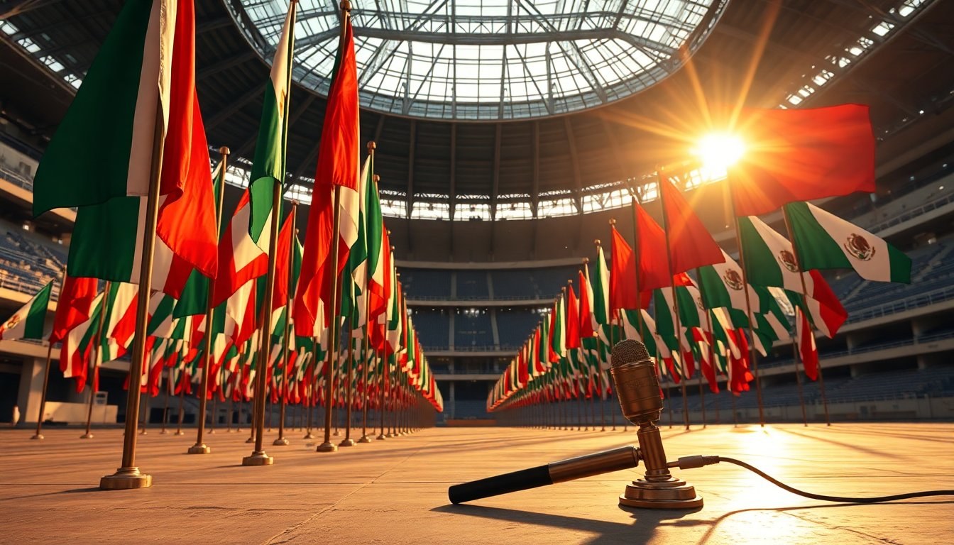 Cerimonia d'apertura dei Mondiali 2026: musica, bandiere e la gaffe del collegamento Rai