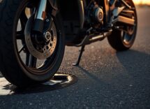Frenata d’emergenza in moto: esercizi su asciutto e bagnato con e senza ABS cornering