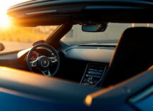 Interni della Lamborghini Fenomeno Roadster: design, materiali e tecnologia in evidenza