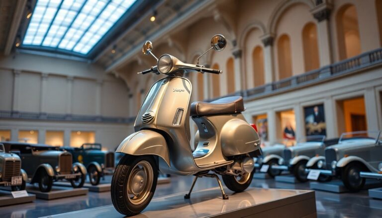 La mostra al Museo nazionale dell’automobile di Torino celebra gli 80 anni della Vespa