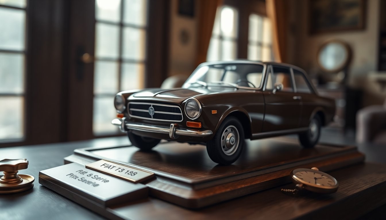 Laudoracing Models riproduce la Fiat 128 Prima Serie in scala ridotta