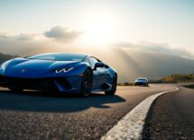Prova su strada della Lamborghini Temerario: eleganza e potenza sul Passo della Futa