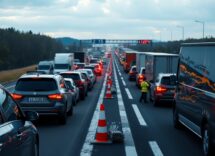Traffico bloccato sull'A4 al km 214: percorsi alternativi e aggiornamenti