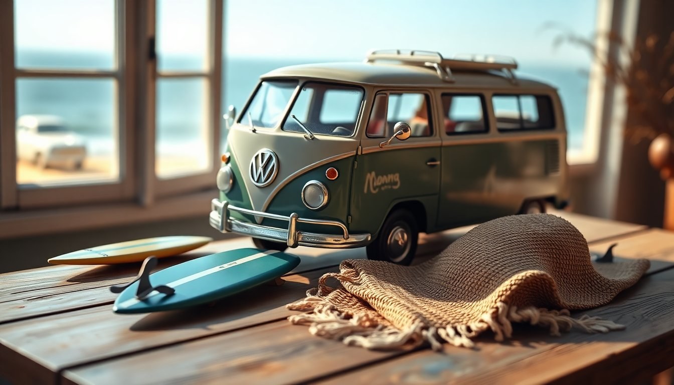 Volkswagen T1 Samba: il modello in scala 1:18 che cattura l'essenza del mito