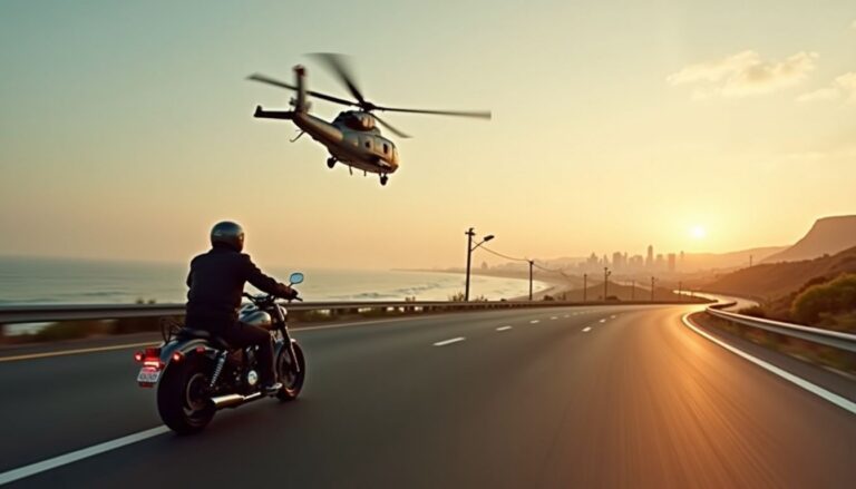 CHP utilizza un aereo per fermare un motociclista che viaggiava a 130 mph