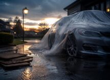 Guida meteo estrema: come salvare l’auto da grandine e allagamenti