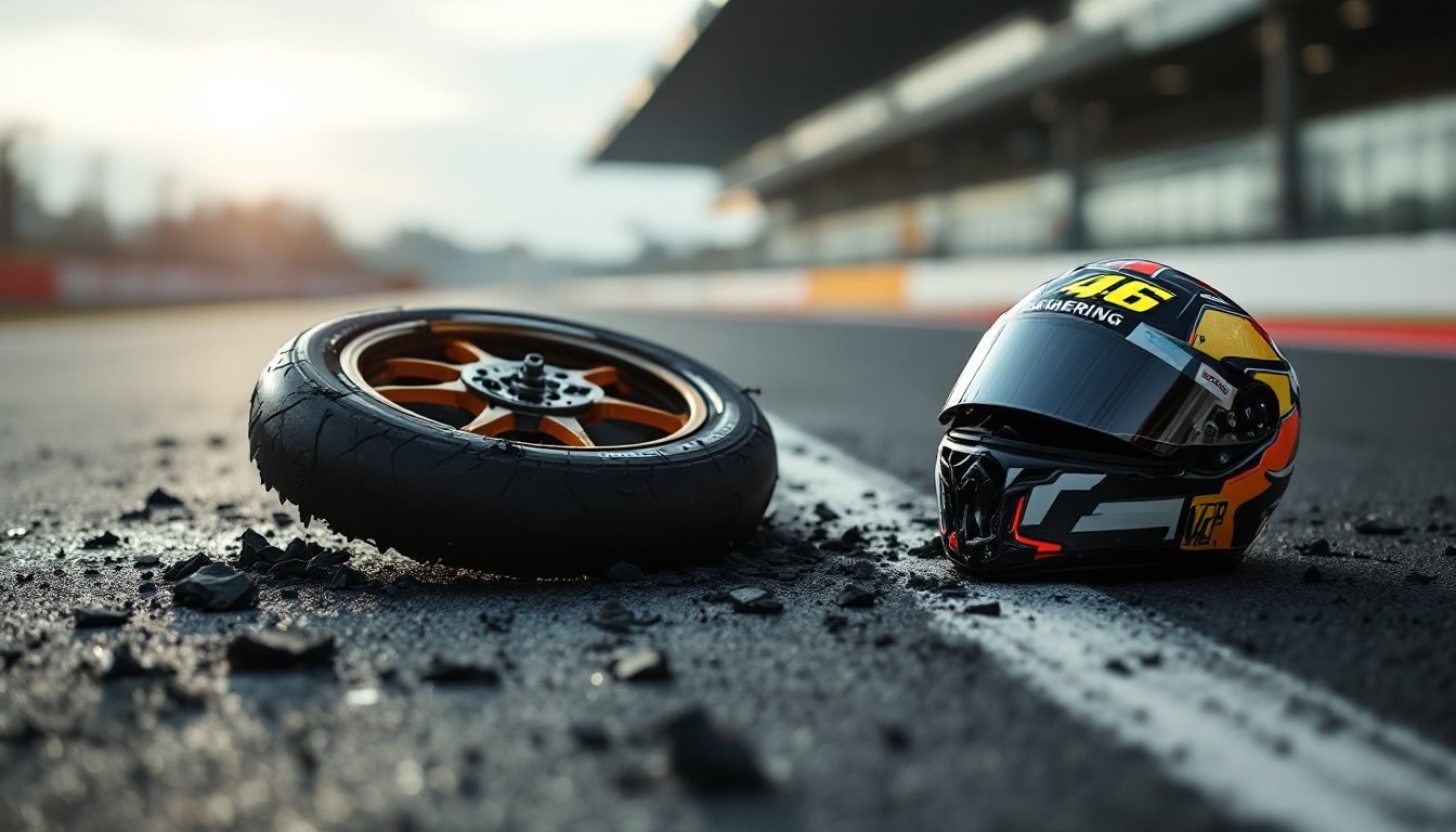 MotoGP: Di Giannantonio commette un errore fatale al Sachsenring