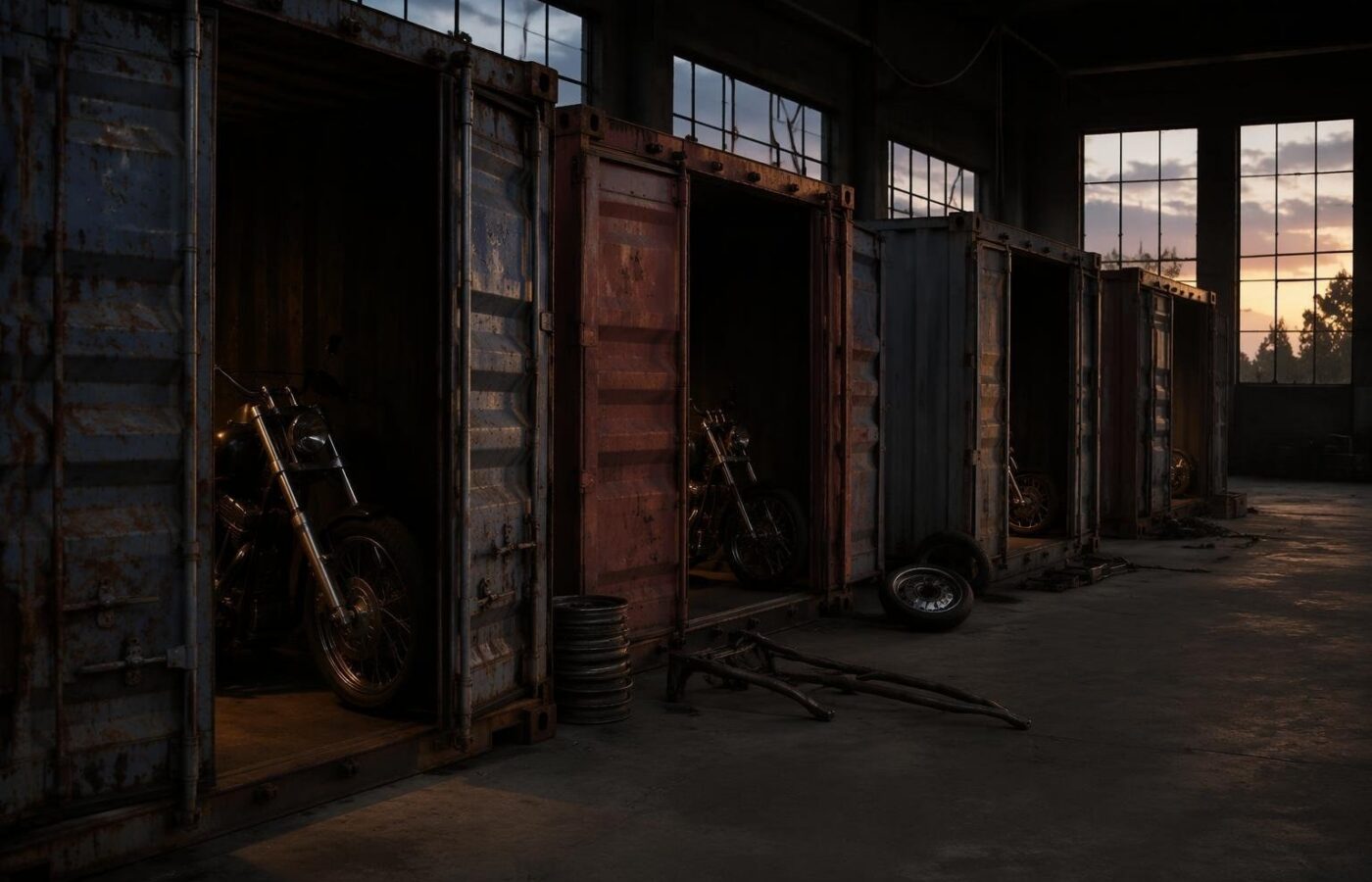 Sequestrati 21 container con moto rubate a Roma: destinazione Africa