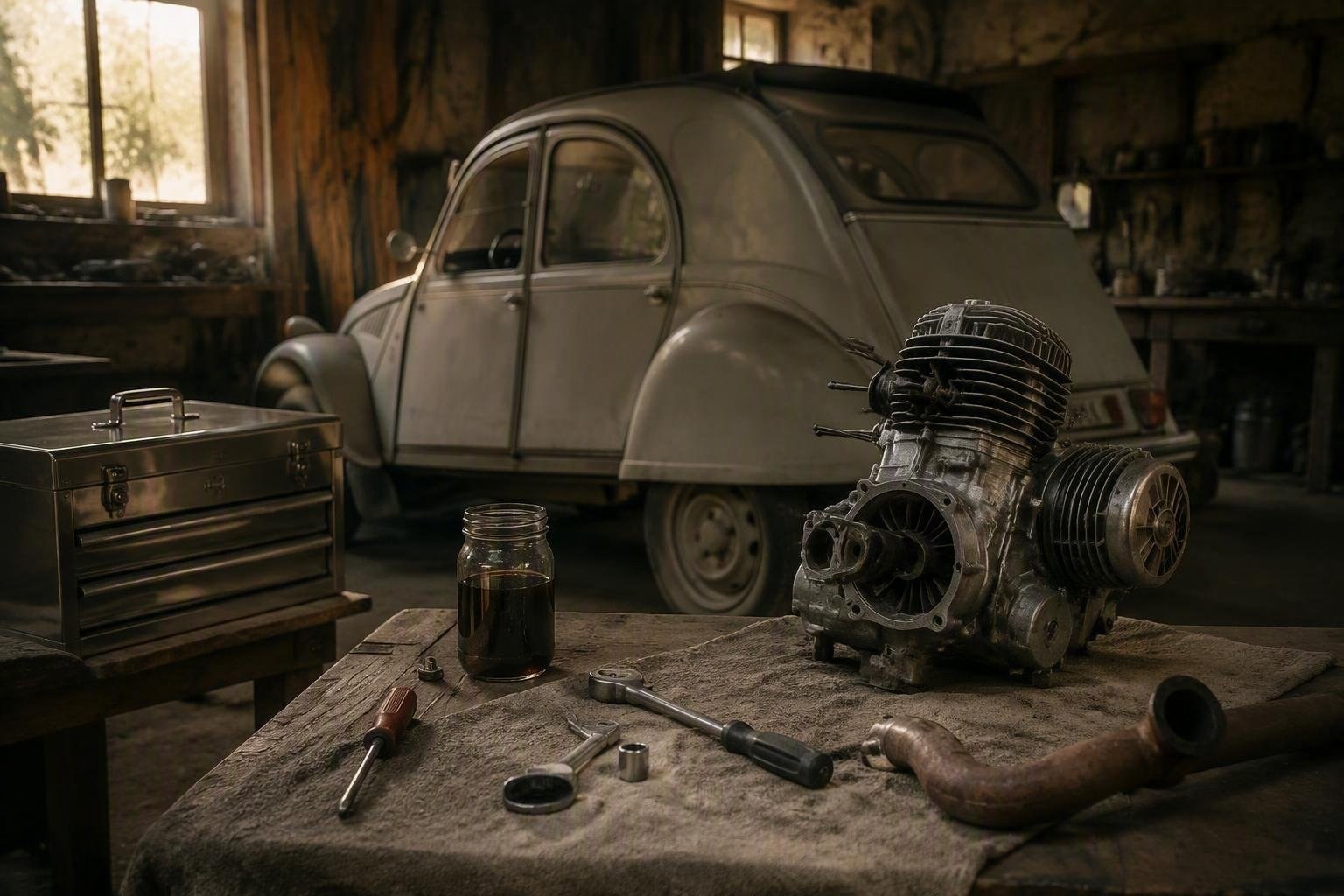 77 consigli pratici per la manutenzione e il restauro della Citroën Dyane