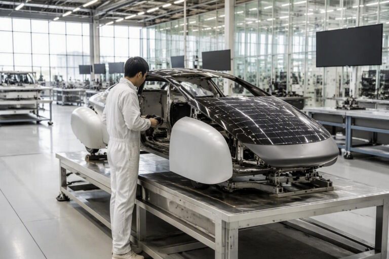 Aptera affida la produzione pilota a Launch Design per il tre-ruote solare