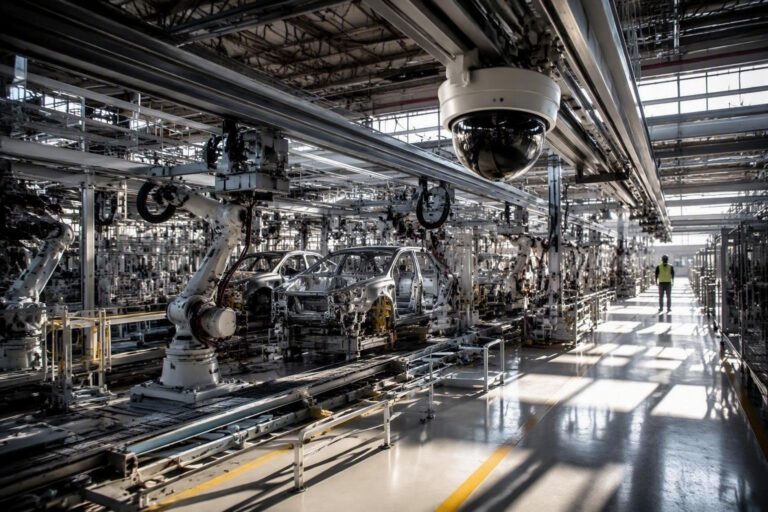 Come l'intelligenza artificiale di Nissan protegge i dipendenti in fabbrica