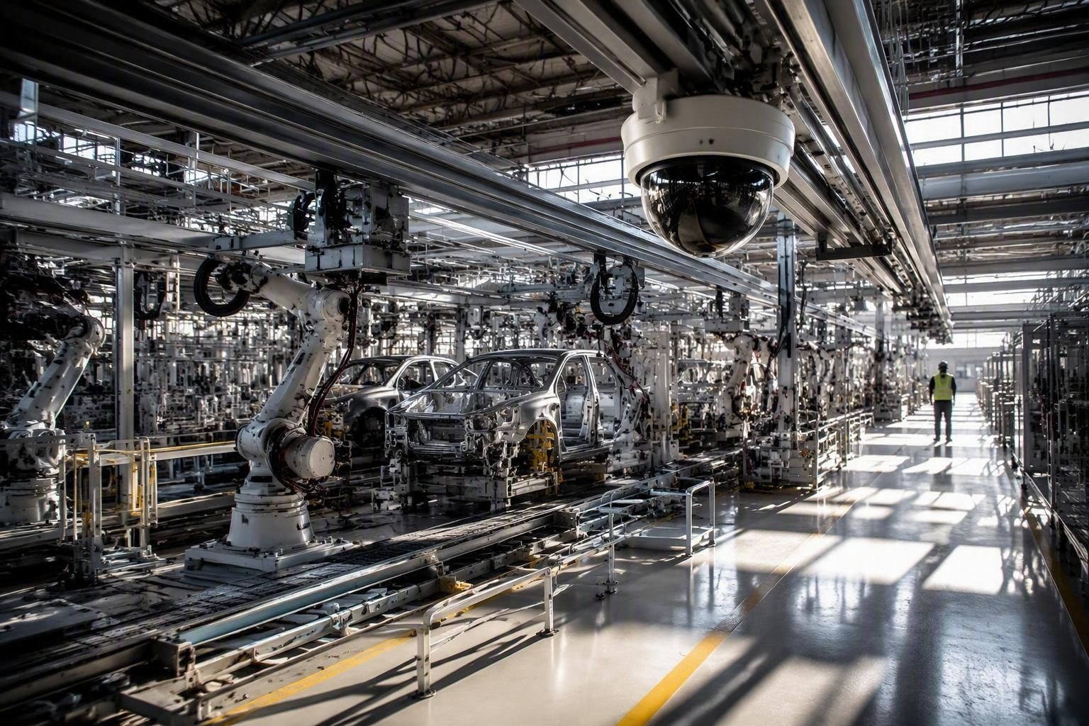 Come l'intelligenza artificiale di Nissan protegge i dipendenti in fabbrica