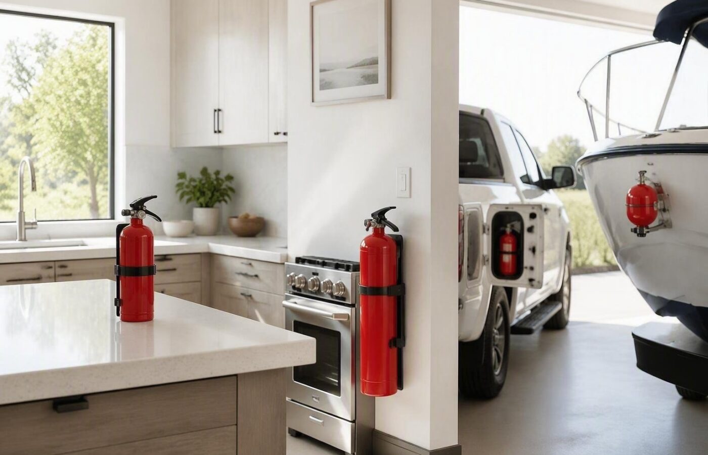 Estintori per casa, auto, camper e barca: guida alla scelta e manutenzione
