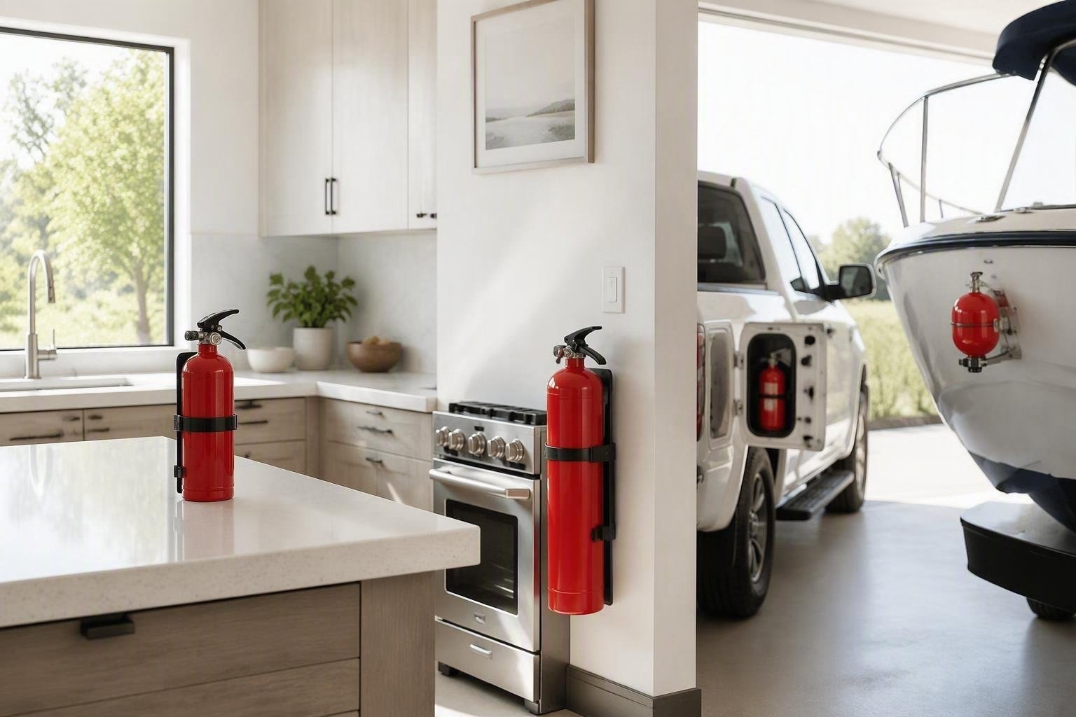 Estintori per casa, auto, camper e barca: guida alla scelta e manutenzione