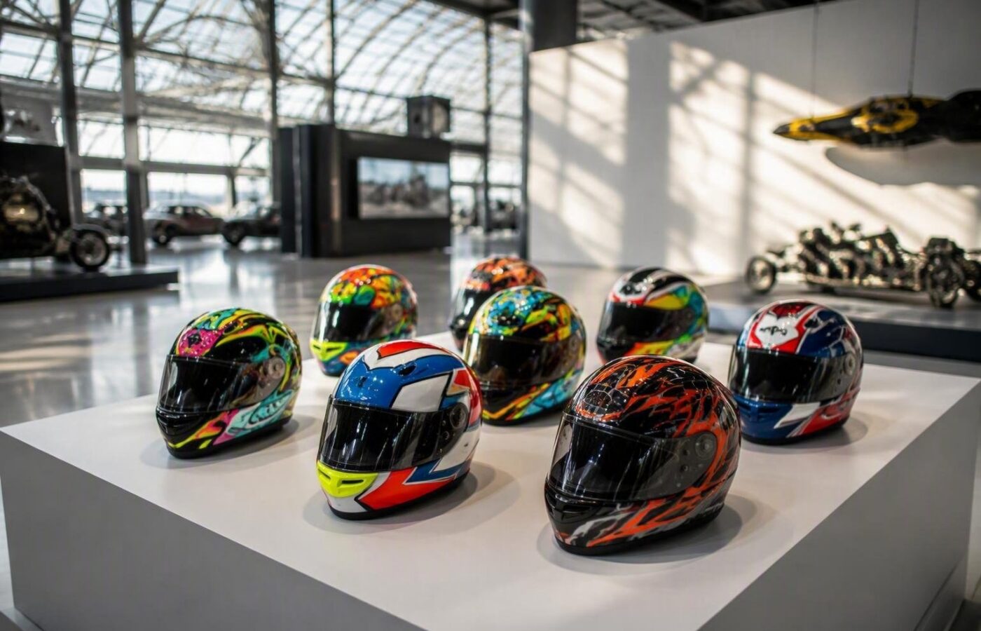 I colori del Motomondiale: la mostra di Aldo Drudi al Museo della Scienza di Milano