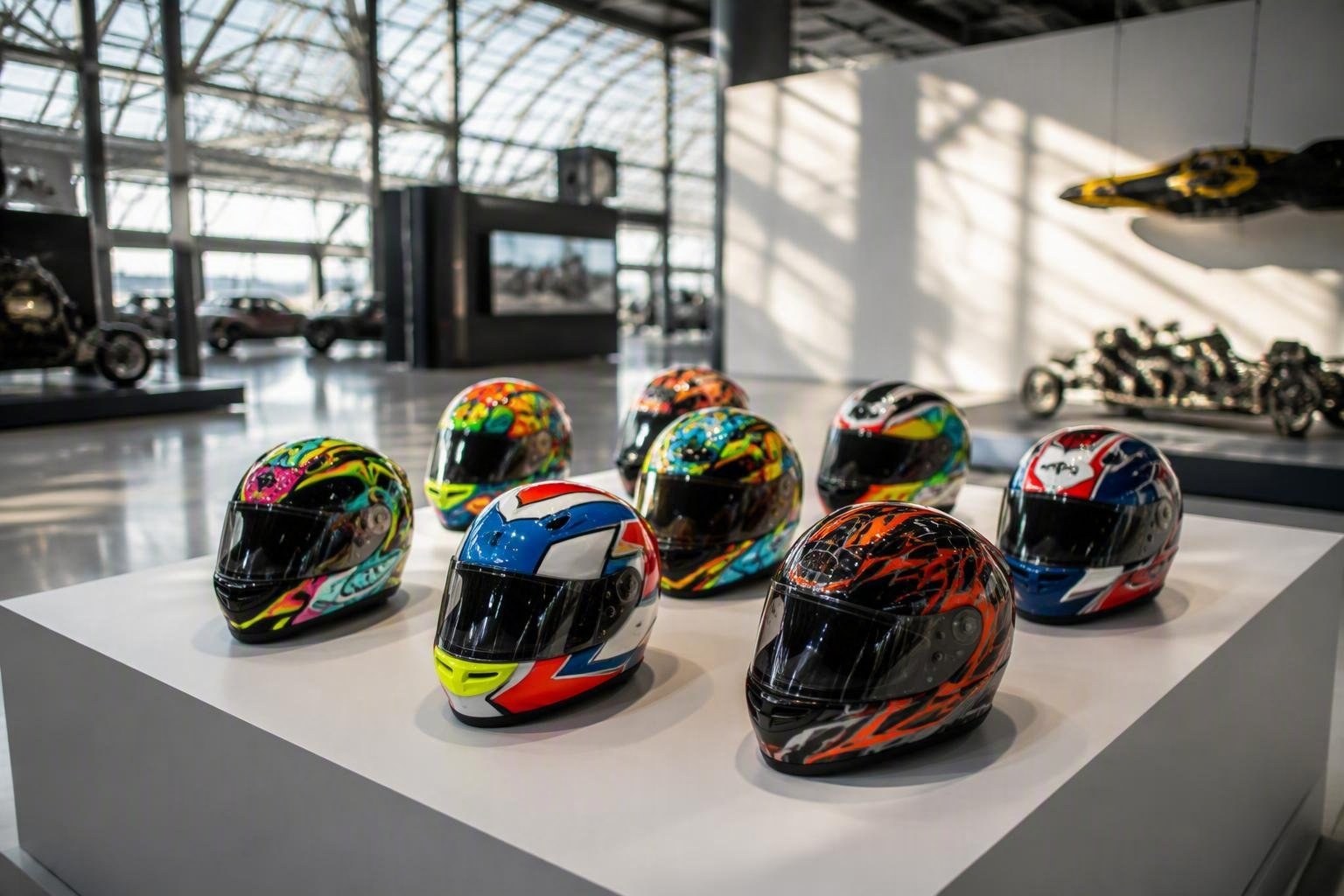 I colori del Motomondiale: la mostra di Aldo Drudi al Museo della Scienza di Milano