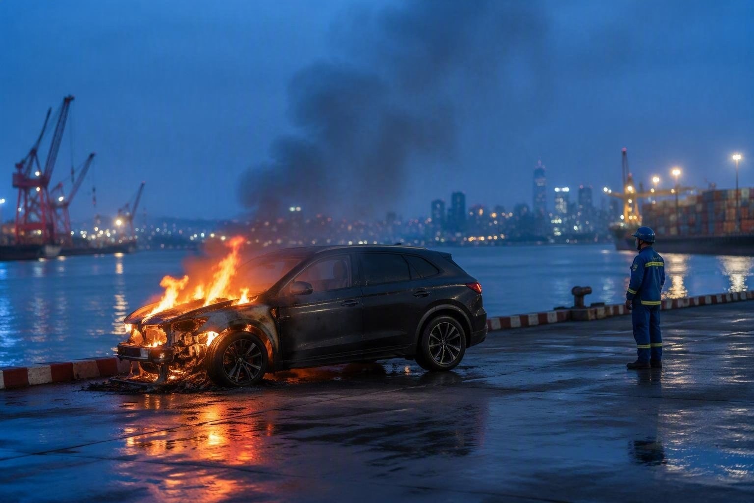 Incendio di un SUV elettrico Zeekr 7X a Ningbo: cosa è successo