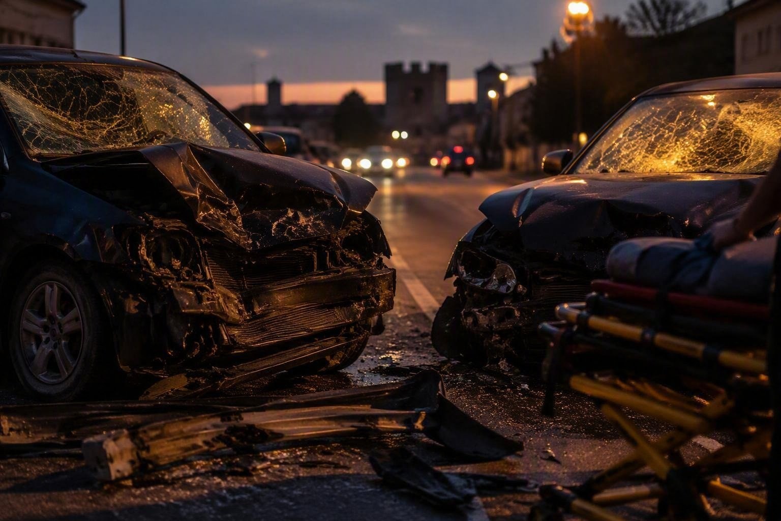 Incidente mortale a Montagnana: 24enne perde la vita in collisione tra due auto