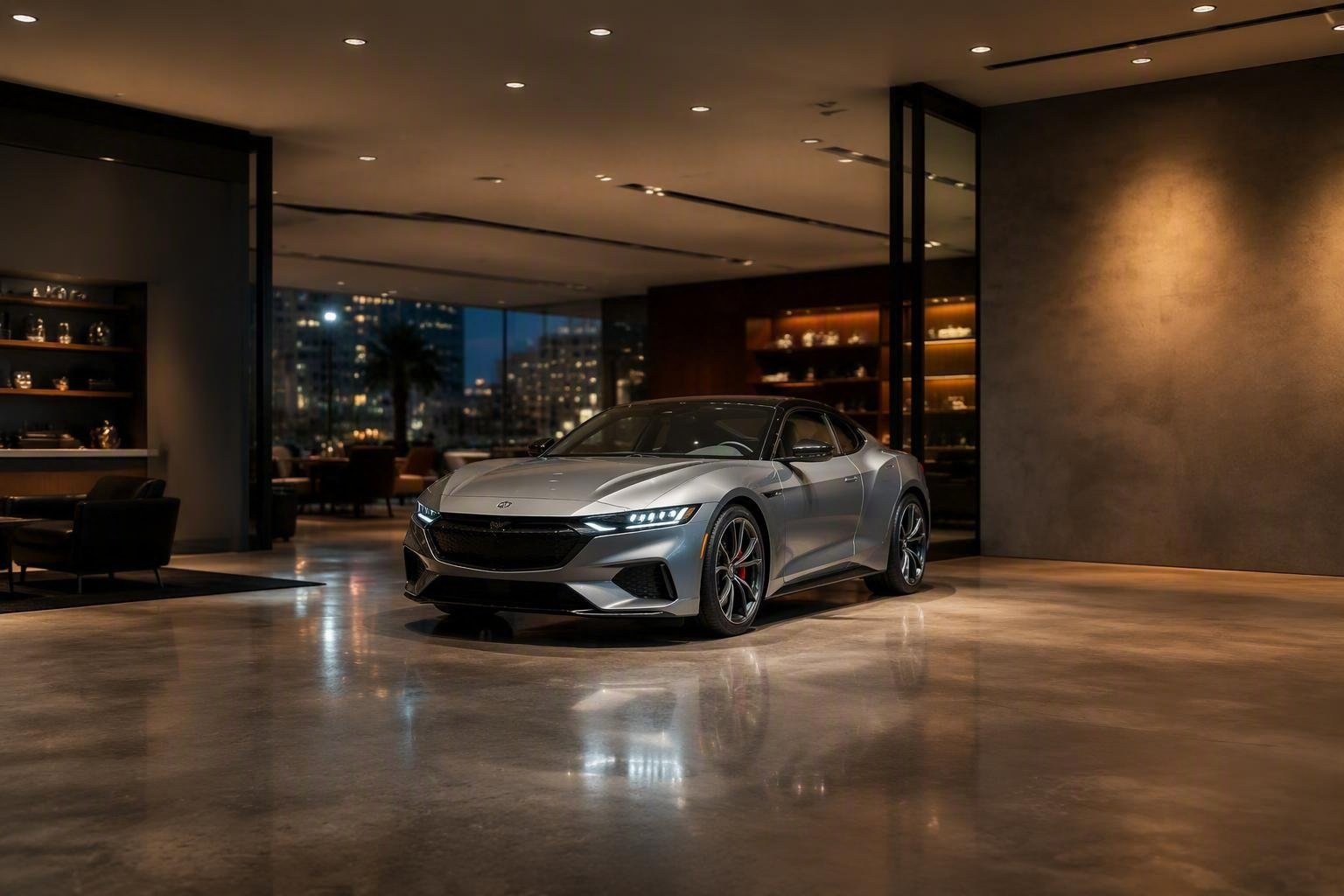 Mustang Mach 4: Ford presenta il prototipo della berlina a quattro porte