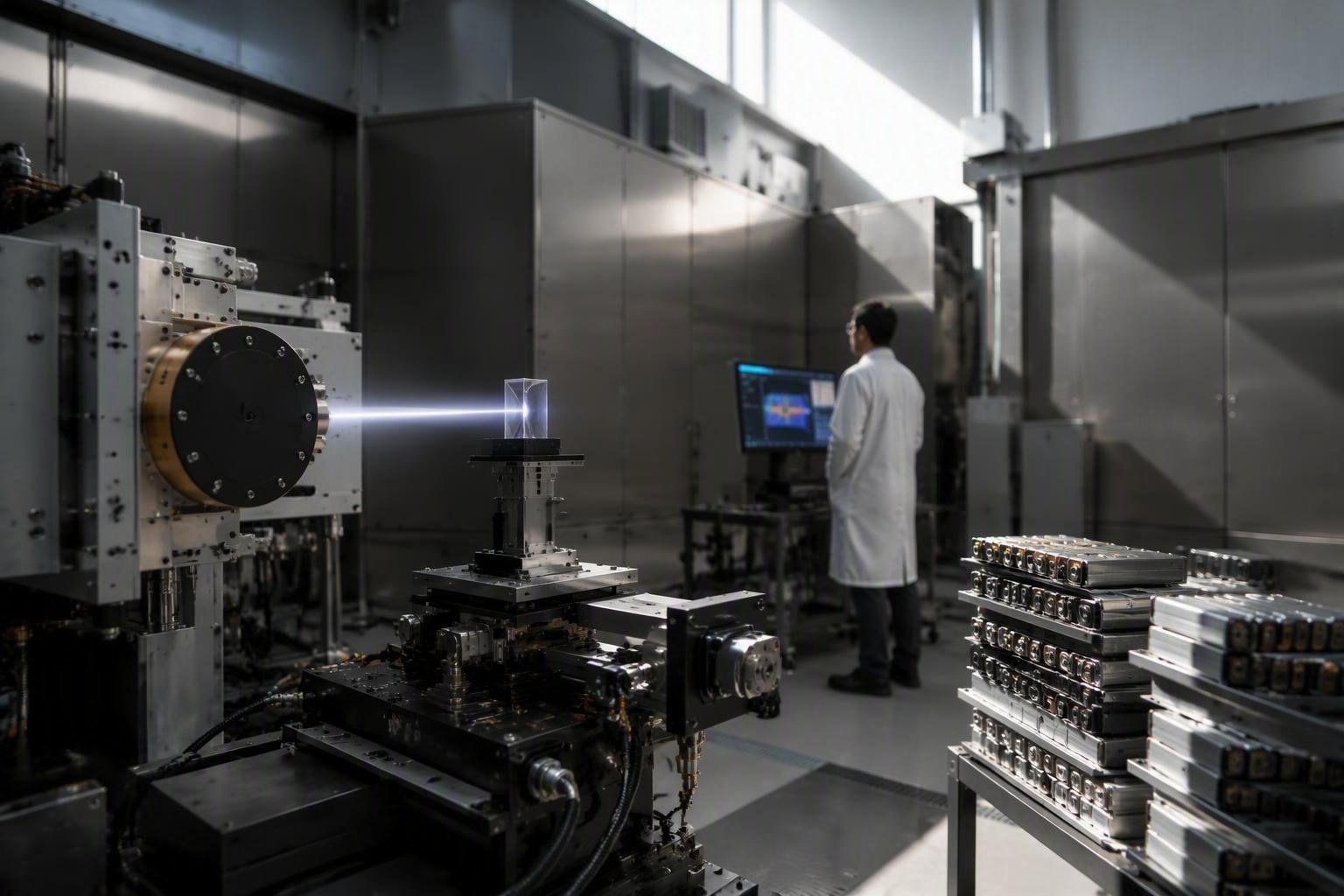 Nuova tecnologia a raggi X per analizzare le batterie in tempo reale