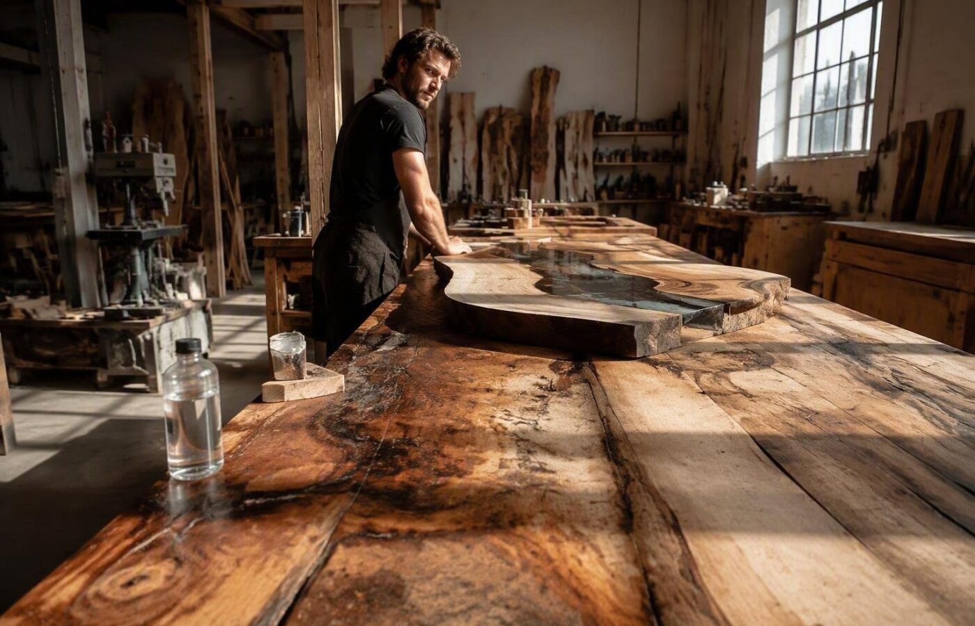 Protezione e restauro del legno con EPOXYWOOD: resina epossidica trasparente per finiture durevoli