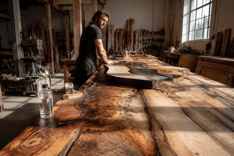Protezione e restauro del legno con EPOXYWOOD: resina epossidica trasparente per finiture durevoli