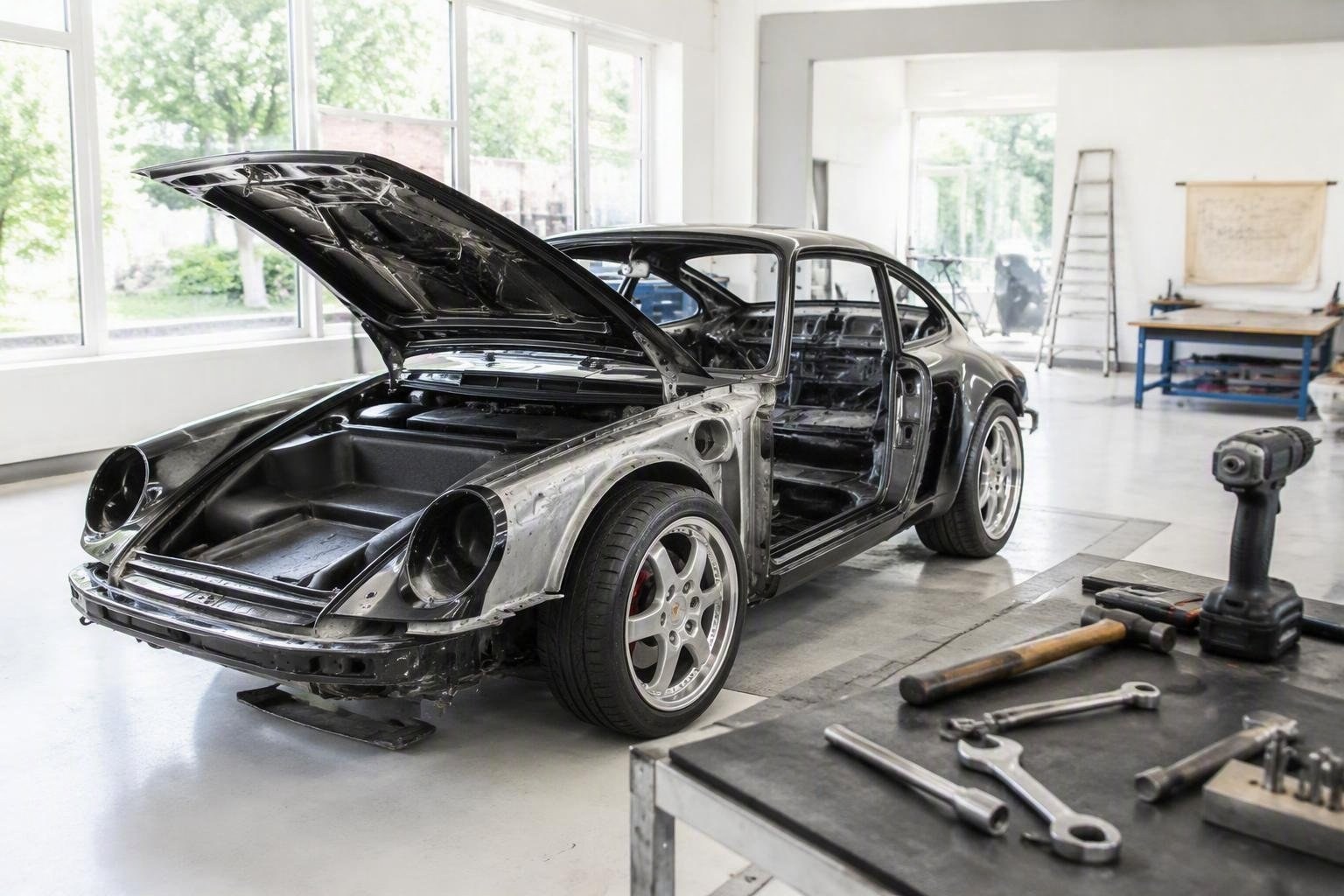 Aleix Espargaro e Porsche: garage, emozioni e il restauro della 993 Turbo