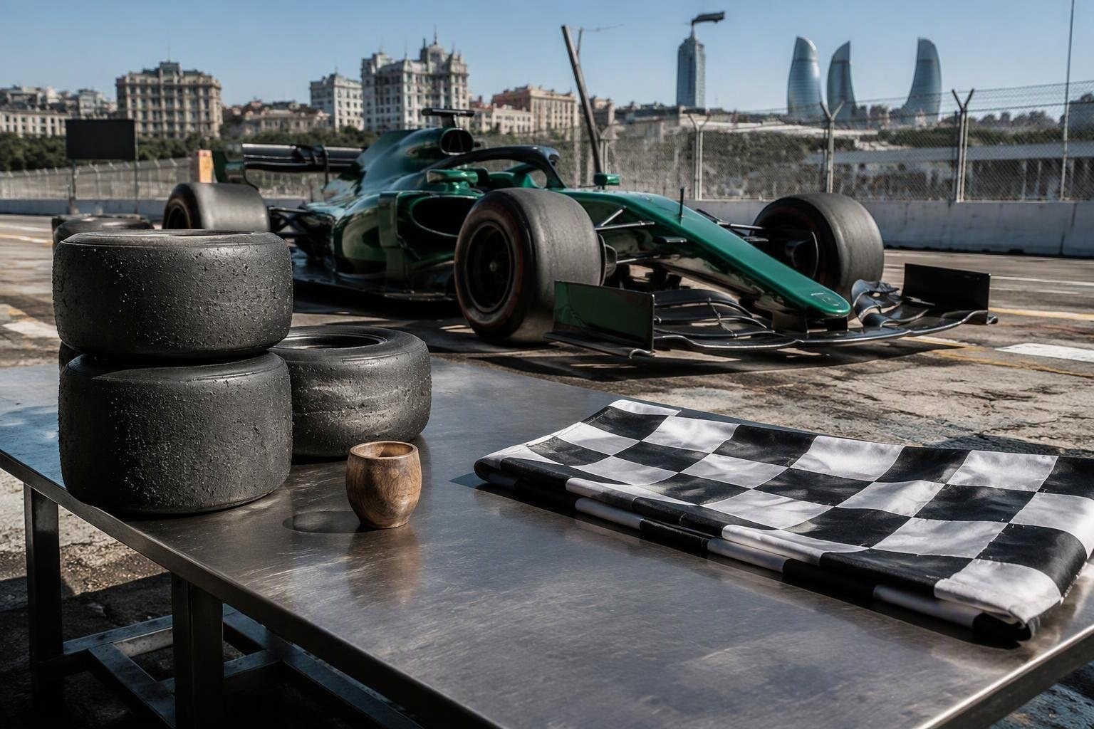 Gran premio dell'Azerbaigian: vittoria di Russell, Verstappen secondo