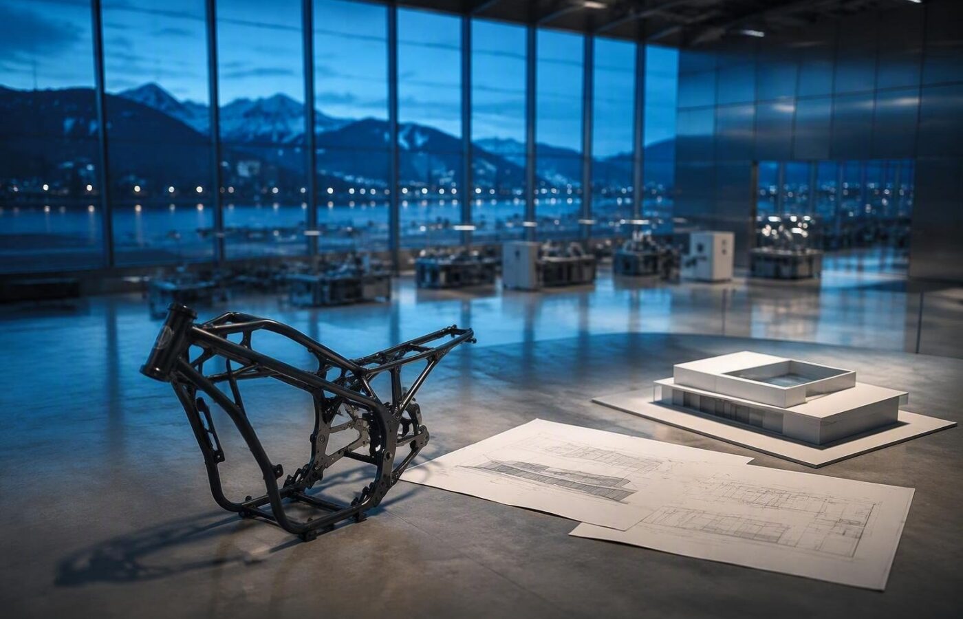 Inaugurato il nuovo complesso Moto Guzzi a Mandello del Lario