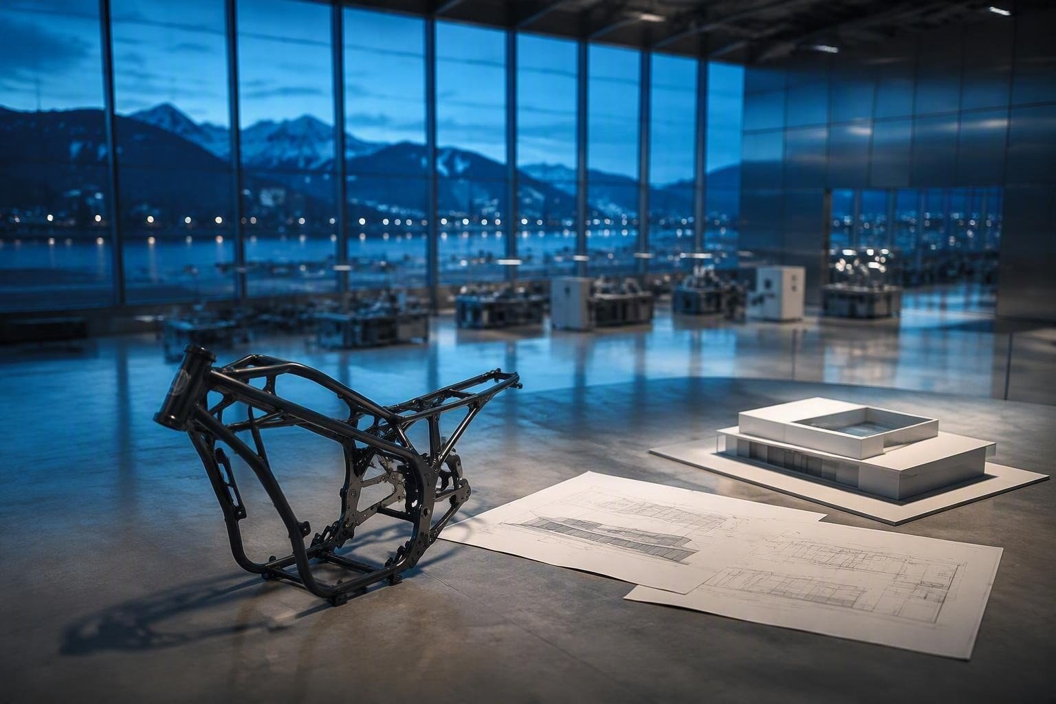 Inaugurato il nuovo complesso Moto Guzzi a Mandello del Lario