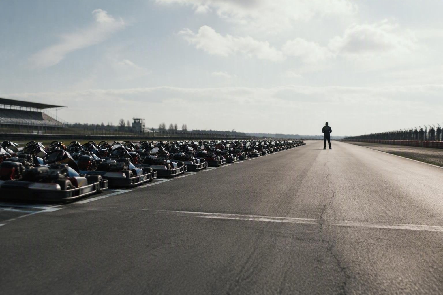 Karting estremo: Max Verstappen parte dalla 101ª posizione contro 100 rivali