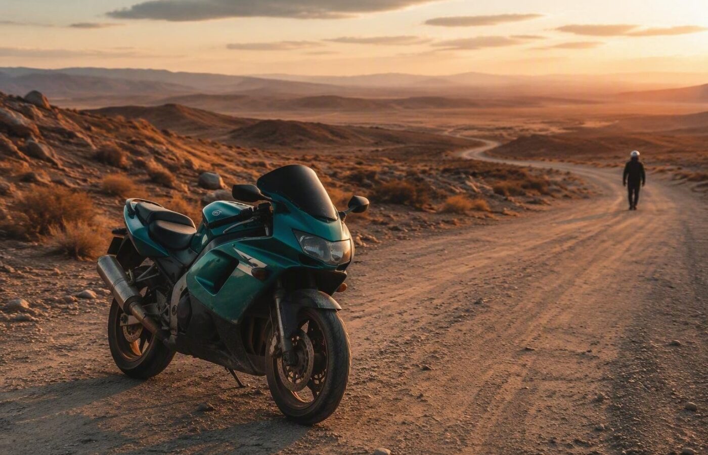 La storia straordinaria di Toni Moles e la sua moto avventuriera