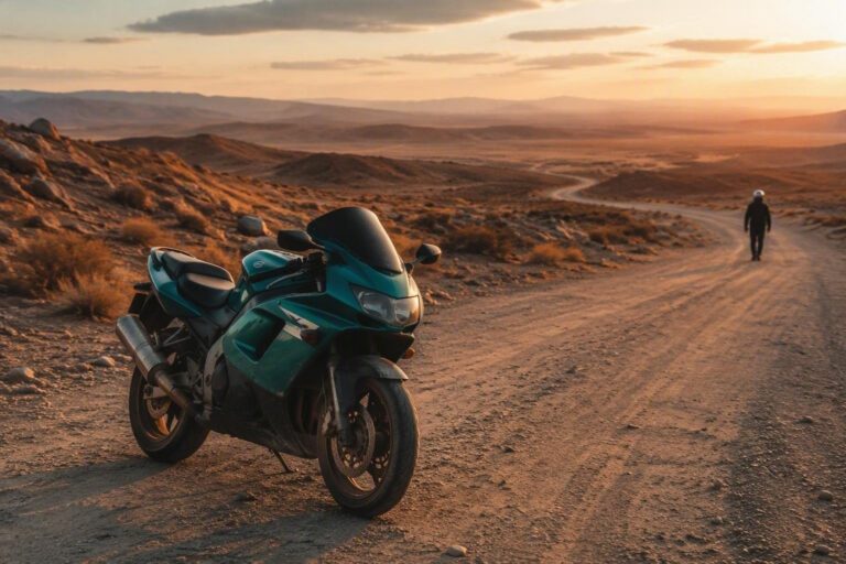 La storia straordinaria di Toni Moles e la sua moto avventuriera