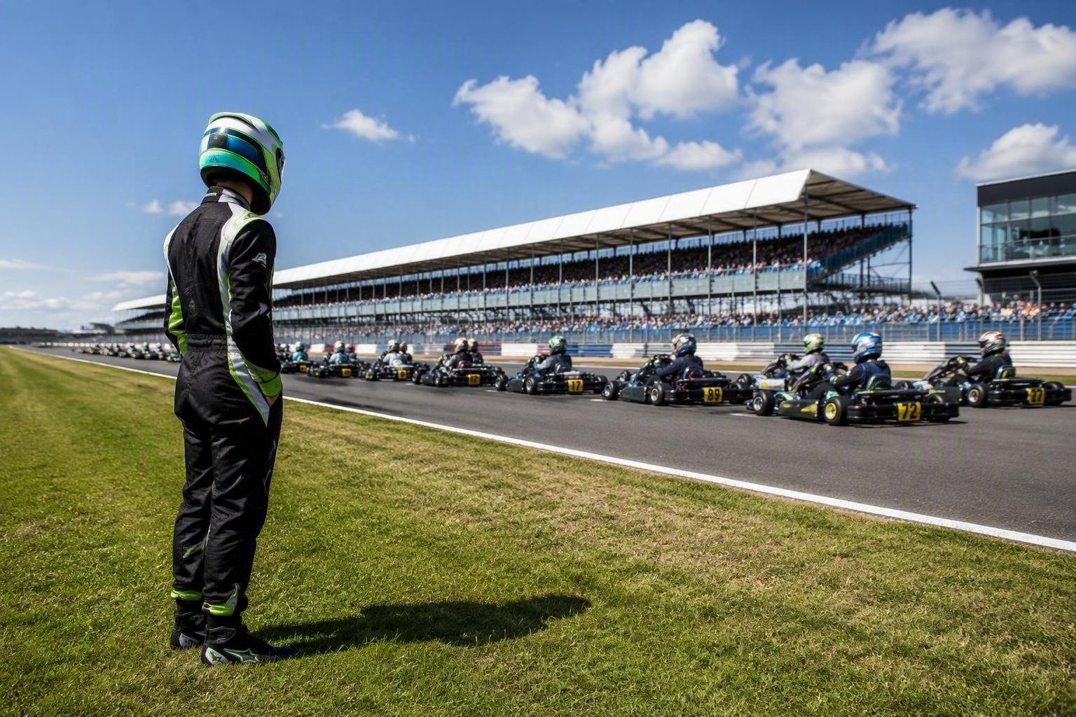 Verstappen parte ultimo e batte 100 avversari in gara di go-kart