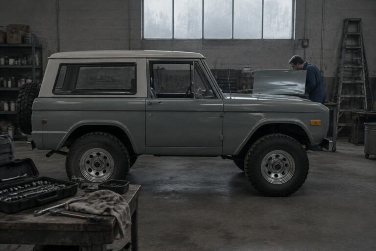 Asta Mecum e BaT presentano due Bronco vintage con V8 Coyote
