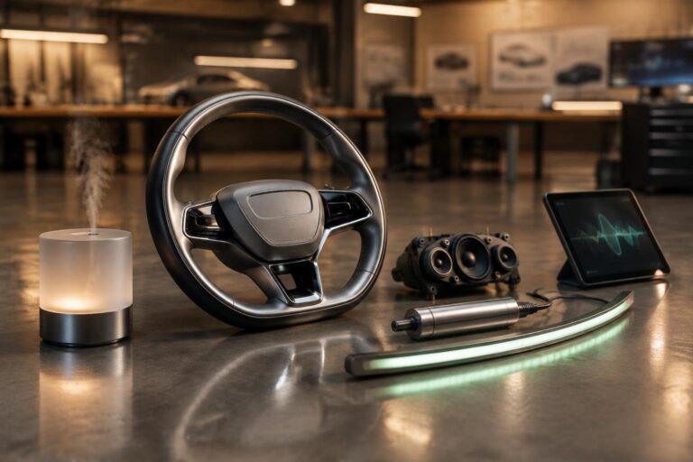 Audi propone vibrazioni, suoni e odori per le future elettriche