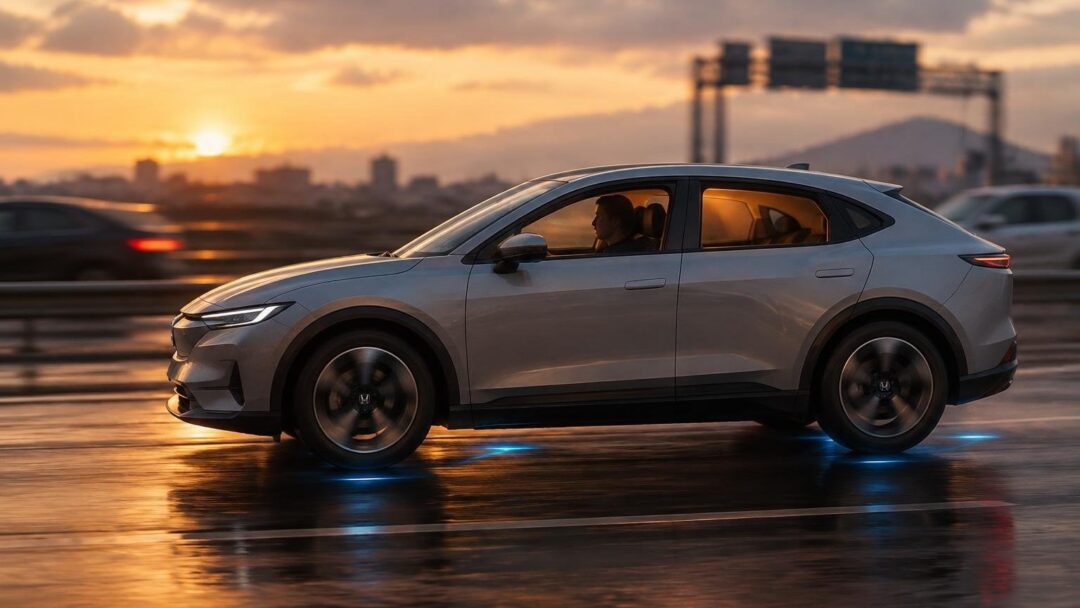 Honda sperimenta la ricarica wireless DWPT su un’autostrada giapponese