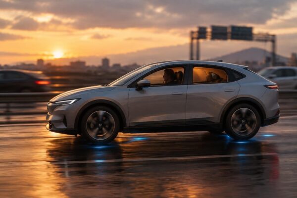 Honda sperimenta la ricarica wireless DWPT su un’autostrada giapponese