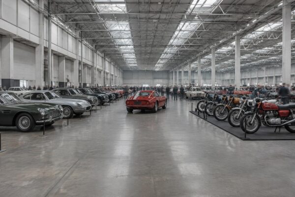 Le 5000 vetture storiche e le moto Honda da 40 anni a Bologna