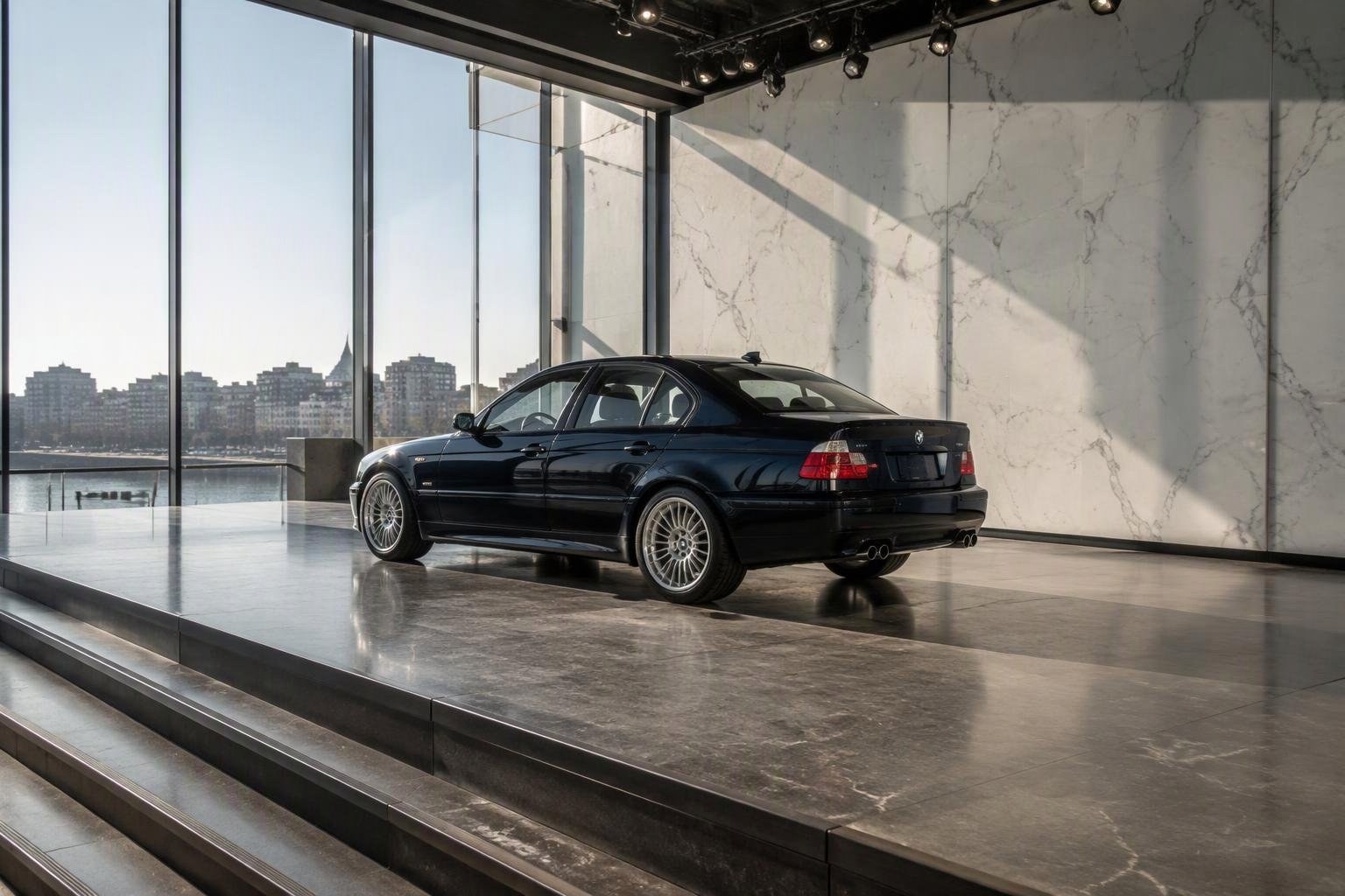 Prototipo unico di BMW M5 con motore Volkswagen al bando di Broad Arrow