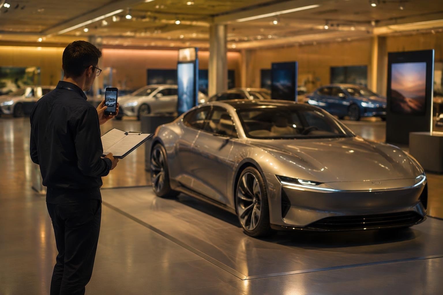 Saloni auto: guida pratica con domande e schede