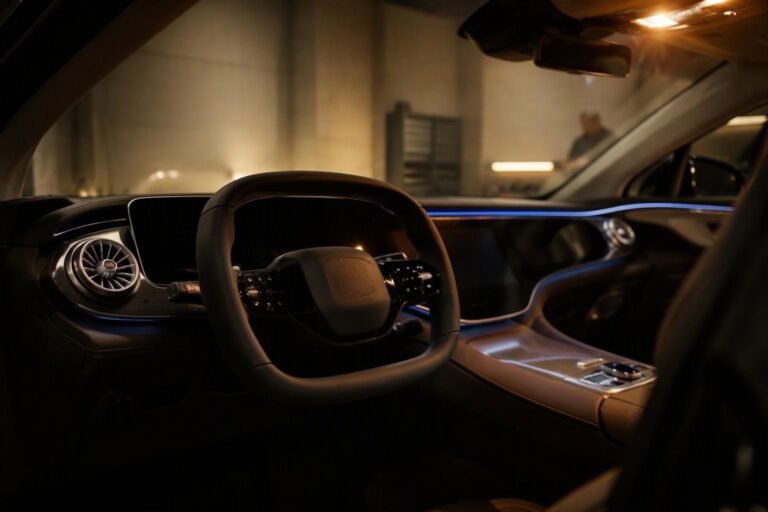 Steer-by-wire sulla Mercedes EQS: il nuovo volante senza collegamento meccanico