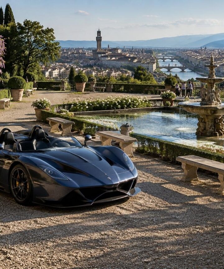 Supercar e innovazione a Villa La Massa: Dallara, Jaguar, Maserati