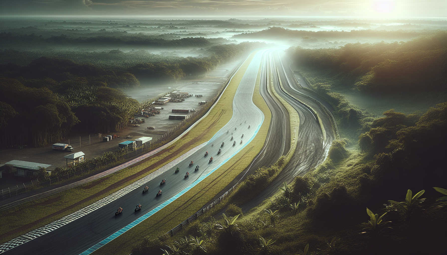 Riders at California Superbike School training session