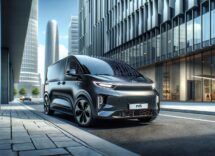 Kia PV5 electric midsize van showcasing innovative design