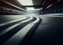 Lewis Hamilton in Ferrari gear celebrating a new journey